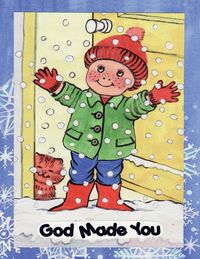 Produktbild: GOD MADE YOU, children's colouring book