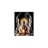 Produktbild: PRACHT Diamond Painting Buddha im Einklang 50x40cm