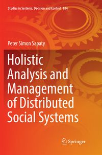 Produktbild: Holistic Analysis and Management of Distributed Social Systems