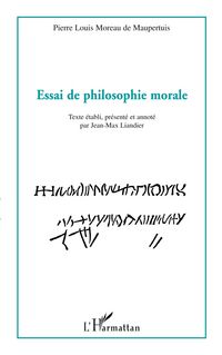 Produktbild: Essai de philosophie morale