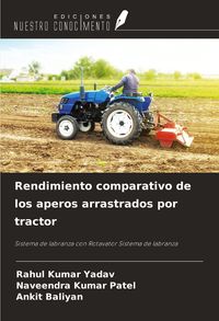 Produktbild: Rendimiento comparativo de los aperos arrastrados por tractor
