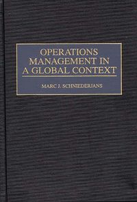 Produktbild: Operations Management in a Global Context