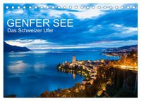 Produktbild: GENFER SEE Das Schweizer Ufer (Tischkalender 2027 DIN A5 quer), CALVENDO Monatskalender