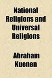 Produktbild: National Religions and Universal Religions