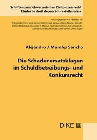 Produktbild: Die Schadenersatzklagen im Schuldbetreibungs- und Konkursrecht