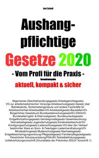 Produktbild: Aushangpflichtige Gesetze 2020 Gesamtausgabe