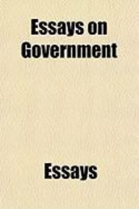 Produktbild: Essays on Government
