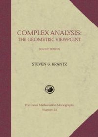 Produktbild: Complex Analysis