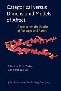 Produktbild: Categorical versus Dimensional Models of Affect