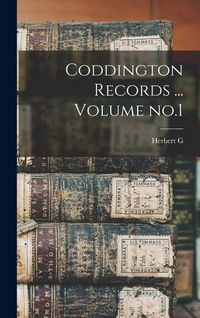 Produktbild: Coddington Records ... Volume no.1