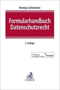 Produktbild: Formularhandbuch Datenschutzrecht