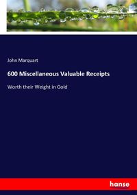 Produktbild: 600 Miscellaneous Valuable Receipts