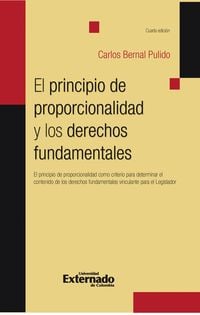 Produktbild: El principio de proporcionalidad y los derechos fundamentales