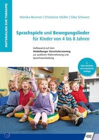 Produktbild: Sprachspiele und Bewegungslieder f&uuml;r Kinder von 4 bis 8 Jahren
