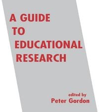 Produktbild: A Guide to Educational Research