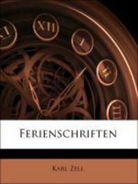 Produktbild: Zell, K: Ferienschriften