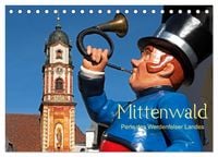 Produktbild: Mittenwald - Perle des Werdenfelser Landes (Tischkalender 2026 DIN A5 quer), CALVENDO Monatskalender