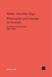 Produktbild: Philosophie und Literatur im Vorm&auml;rz