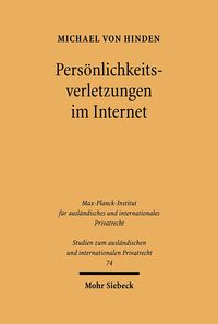 Produktbild: Pers&ouml;nlichkeitsverletzungen im Internet