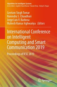 Produktbild: International Conference on Intelligent Computing and Smart Communication 2019