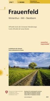 Produktbild: 216T Frauenfeld Wanderkarte