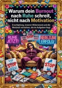 Produktbild: Warum dein Burnout nach Ruhe schreit, nicht nach Motivation