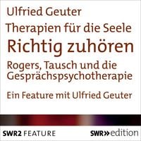 Produktbild: Therapien f&uuml;r die Seele - Richtig zuh&ouml;ren