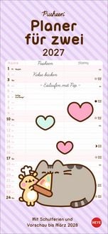 Produktbild: Pusheen Planer f&uuml;r zwei 2027