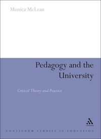 Produktbild: Pedagogy and the University