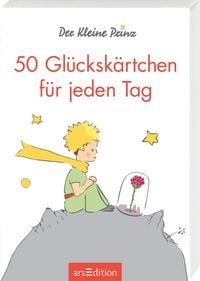 Produktbild: Der Kleine Prinz. 50 Gl&uuml;cksk&auml;rtchen f&uuml;r jeden Tag
