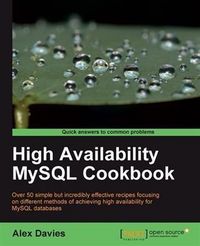 Produktbild: High Availability MySQL Cookbook
