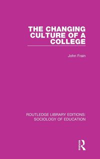 Produktbild: The Changing Culture of a College