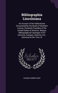 Produktbild: Bibliographia Lincolniana