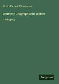 Produktbild: Deutsche Geographische Bl&auml;tter