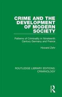 Produktbild: Crime and the Development of Modern Society