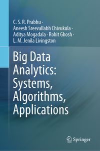 Produktbild: Big Data Analytics: Systems, Algorithms, Applications