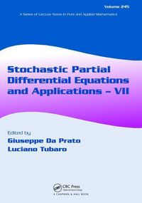 Produktbild: Stochastic Partial Differential Equations and Applications -