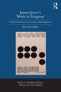 Produktbild: James Joyce's 'Work in Progress'