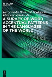 Produktbild: A Survey of Word Accentual Patterns in the Languages of the World