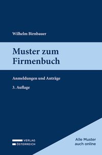 Produktbild: Muster zum Firmenbuch