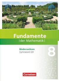 Produktbild: Fundamente der Mathematik 8. Schuljahr. Schülerbuch Gymnasium Niedersachsen