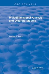 Produktbild: Multidimensional Analysis and Discrete Models