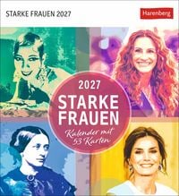Produktbild: Starke Frauen Postkartenkalender 2027 - Kalender mit 53 Karten