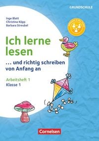Produktbild: Ich lerne lesen - ...und richtig schreiben von Anfang an - Klasse 1