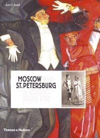 Produktbild: Moscow and St.Petersburg in Russia's Silver Age