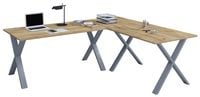 Produktbild: X Schreibtisch Eckschreibtisch L Form 160x160x80