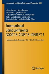 Produktbild: International Joint Conference SOCO'13-CISIS'13-ICEUTE'13