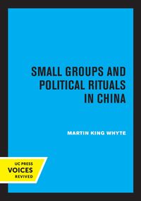 Produktbild: Small Groups and Political Rituals in China