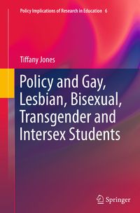 Produktbild: Policy and Gay, Lesbian, Bisexual, Transgender and Intersex Students