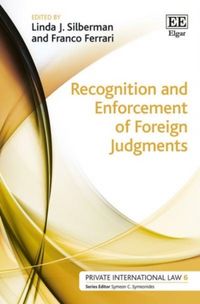 Produktbild: Recognition and Enforcement of Foreign Judgments